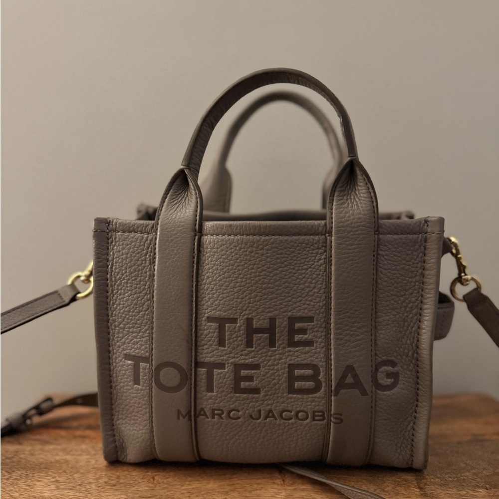 Marc Jacobs Gray Mini Tote Bag Authentic